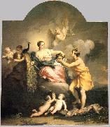 Jacopo Amigoni Juno Receiving the Head of Argos oil painting